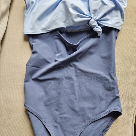 Flagpole mate blue Nora Tied One-Piece Swimsuit S - Picture 4 of 7